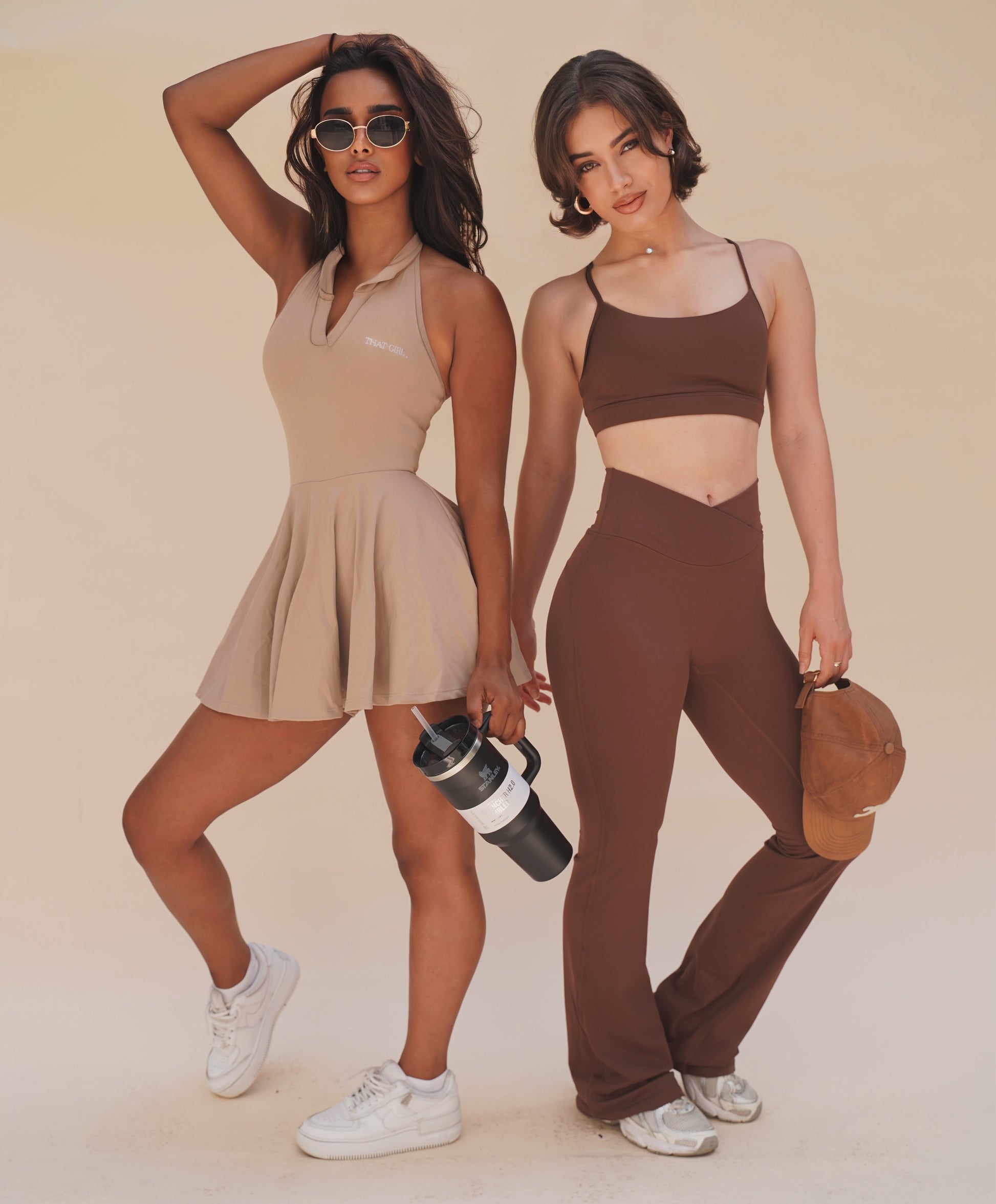 combinaison kelly beige